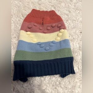 XS cozy dog sweater by Rachel Zoe 0218